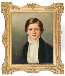 Portrait Of A Boy by Aristides Oeconomo