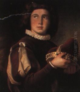 Portrait Of A Doge, Venice by Aristides Oeconomo