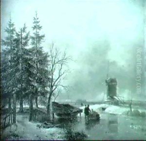 Hollandische Winterlandschaft Hollandische Winterlandschaft