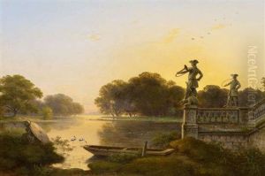 Parklandschaft Am Jagdschloss Moritzburg