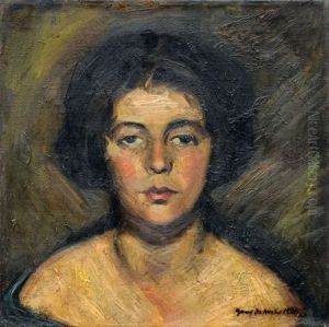Bildnis Einer Jungen Frau En Face
