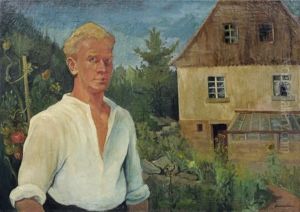 Selbst Im Garten (obervogelgesang?) by Hanns Oehme