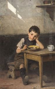 Vertraumter Junge by Hugo Oehmichen