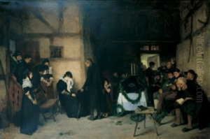 Trauernde Gesellschaft by Hugo Oehmichen