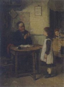 Sharpening The Quill by Hugo Oehmichen