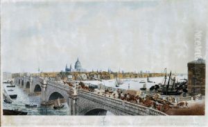 View Of London, Taken From Albion Place, Blackfriars Bridge