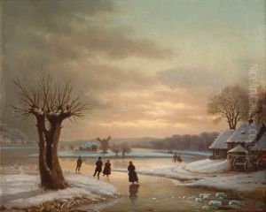 Eisvergnugen by August Oelkers