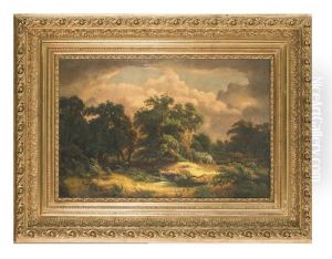 Waldlandschaft by Meta Oelrichs
