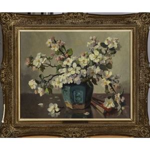 Apple Blossoms In A Ginger Jar