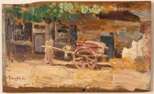 Wagon by Frans David Oerder