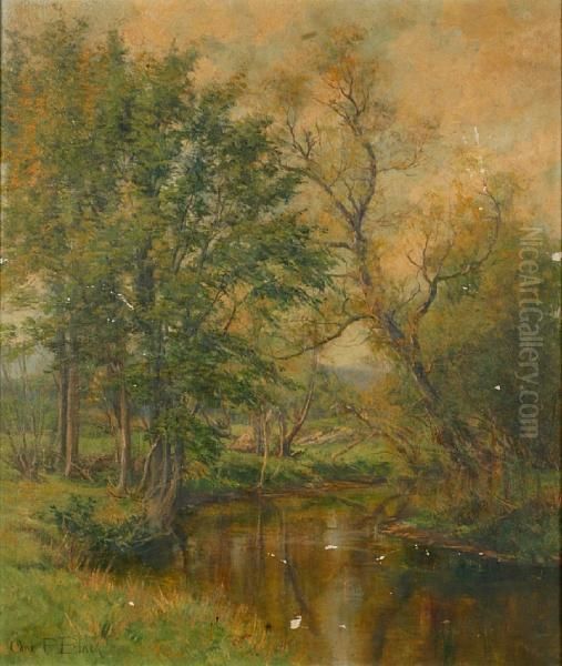 Summer River Landscape - view 1