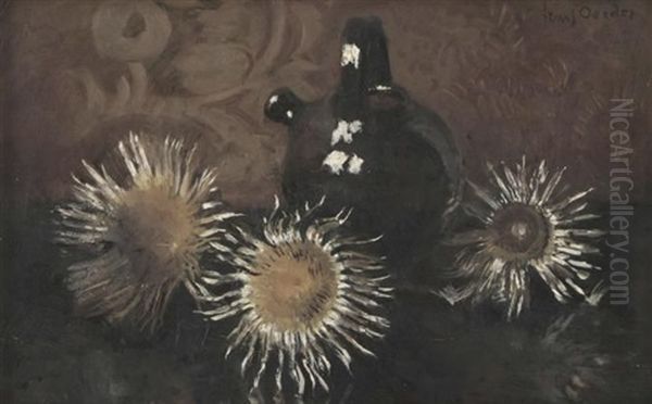 Still Life With Teapot And Flowers - view 1