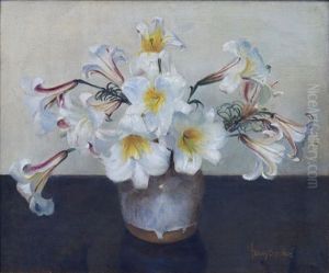 Still Life With St. Joseph Lilies by Frans David Oerder