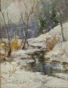 Woodland Snow by Olive Parker Black