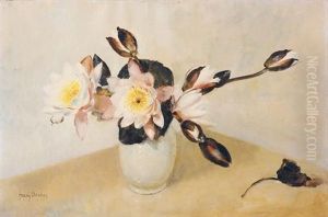 Waterlilies In A Jar