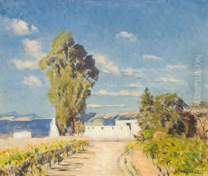 A Cape Wine Farm by Frans David Oerder