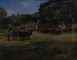 Farm Near Pretoria by Frans David Oerder