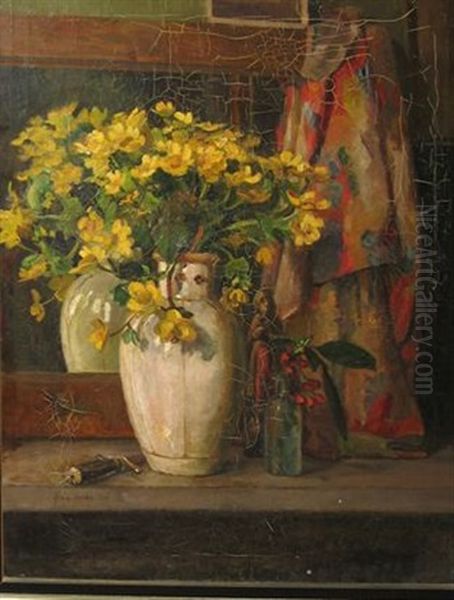 Still Life With Yellow Flowers - view 1