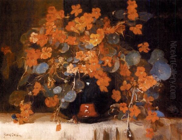 Still Life With Nasturtiums - view 1