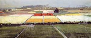 Tulip Fields by Frans David Oerder