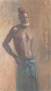 An East African Man by Frans David Oerder