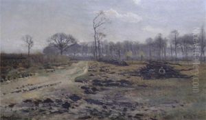 Woodcutters Resting by Frans David Oerder