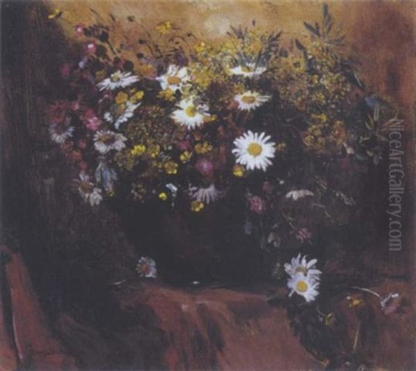 Still Life Of Flowers In A Vase - view 1