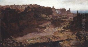 A View Of Rome by Frans David Oerder