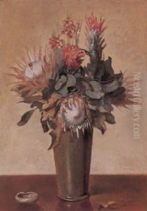 A Still Life Of Proteas A Still Life Of Proteas