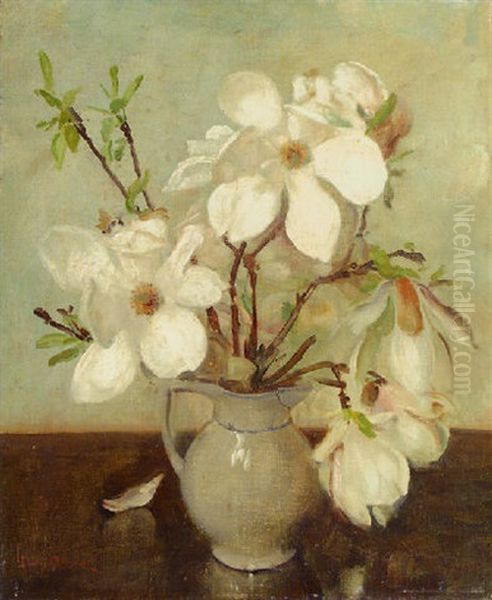 Magnolias In A Jug - view 1