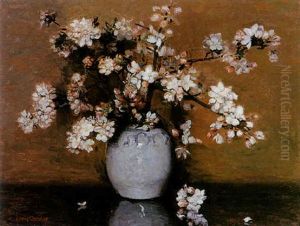 Cherry Blossom In A Vase