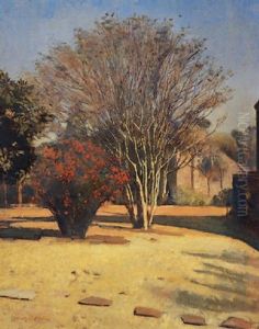 View From The Artist's Studio by Frans David Oerder