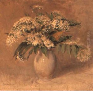 Still Life Of Lacecaps by Frans David Oerder