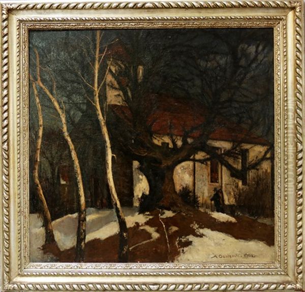 Heimkehrende In Winterlandschaft - view 1