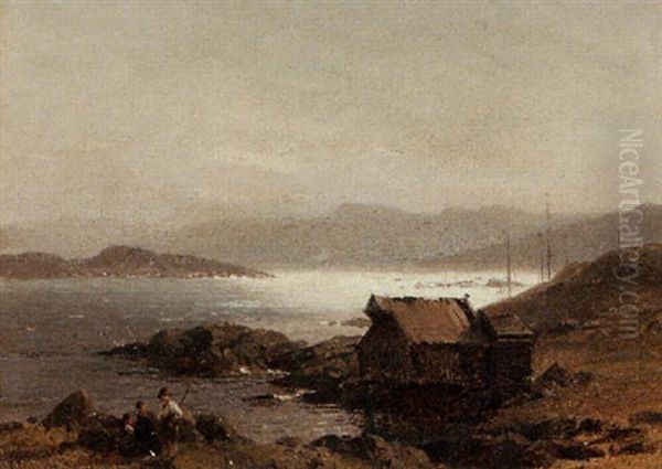 Figures Near The Coast - view 1