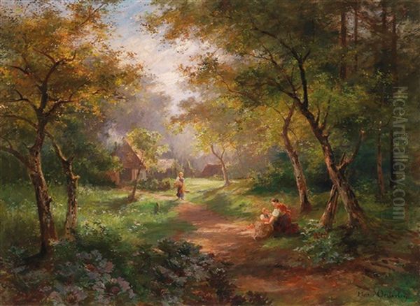 Resting By The Path - view 1