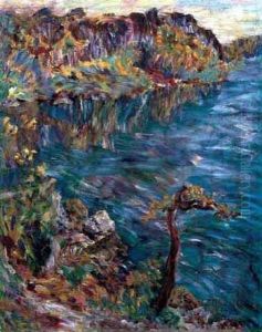 Blue Lake by George Ferdinand Of Jr.