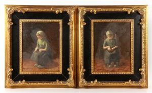 Two Paintings by Tony Lodewijk George Offermans