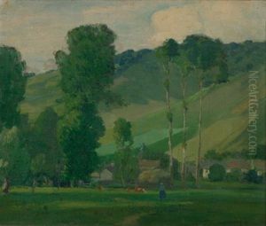 Rural Scene France by Edward Cairns Officer