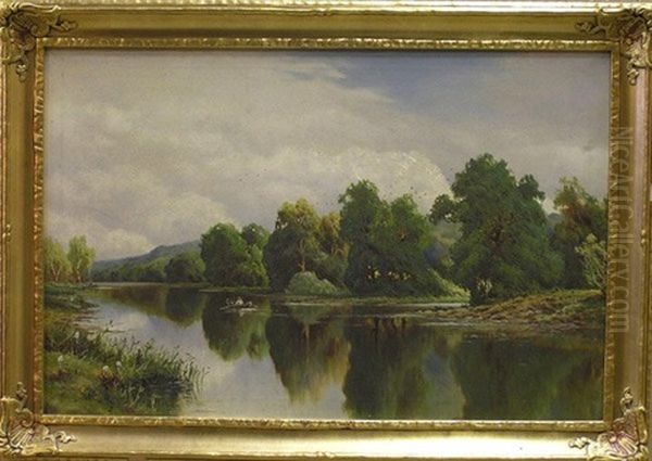Landscape With Rowboat - view 1