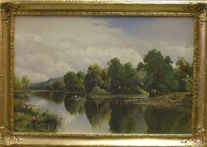 Landscape With Rowboat