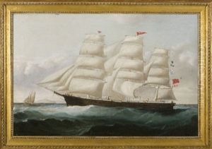 The British Ship Sally by Charles Ogilvy