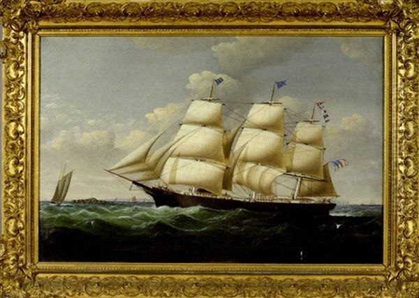 American Clipper Ship "winged Arrow" - view 1