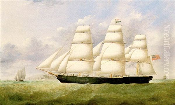 The Clipper Ship "ellen Stuart" - view 1