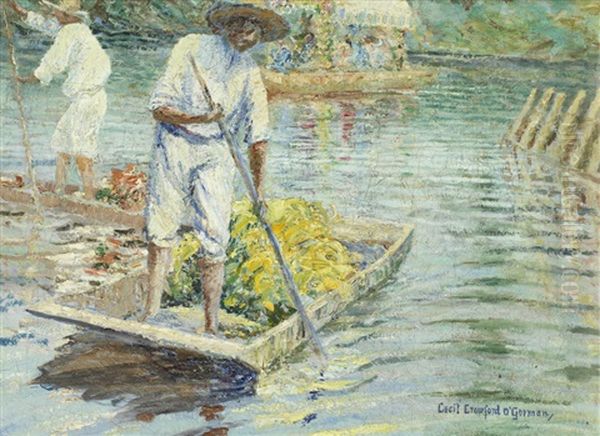 Floating Flower Market, Mexico - view 1
