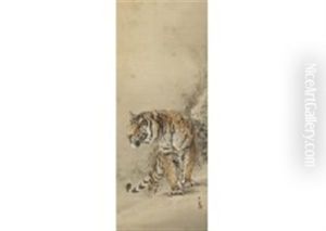 Tiger by Suiseki Ohashi