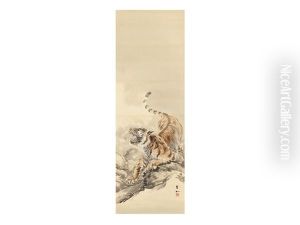 Fierce Tiger by Suiseki Ohashi