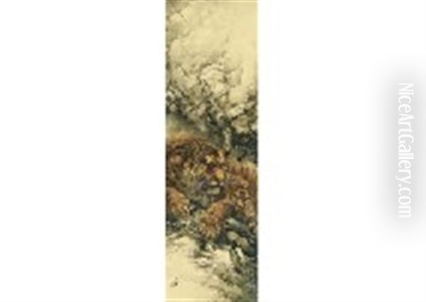 Mother And Child Of Tiger - view 1