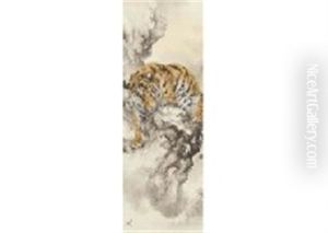 Tiger by Suiseki Ohashi