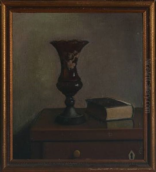 Still Life With Red Glass - view 1